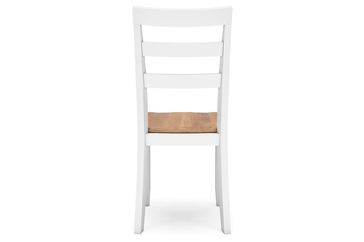 Gesthaven Dining Table and 2 Chairs - Ashley - Luna Furniture