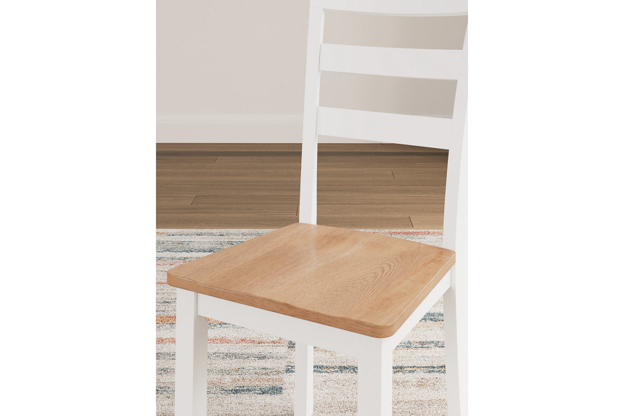 Gesthaven Dining Table and 2 Chairs - Ashley - Luna Furniture