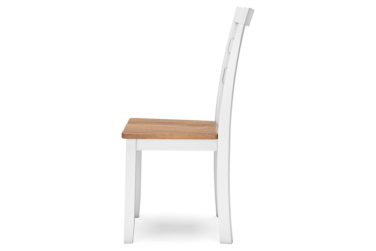 Gesthaven Dining Table and 2 Chairs - Ashley - Luna Furniture