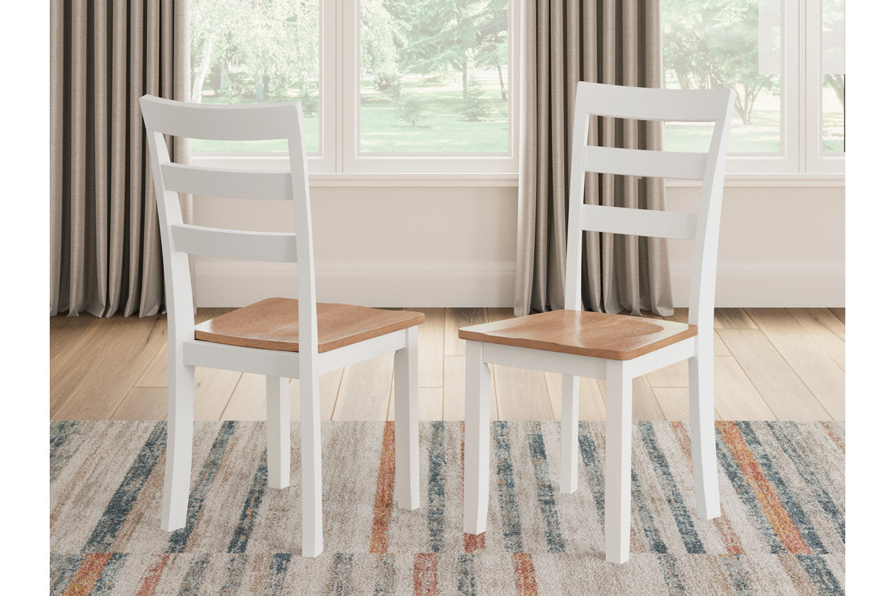 Gesthaven Dining Table and 2 Chairs - Ashley - Luna Furniture