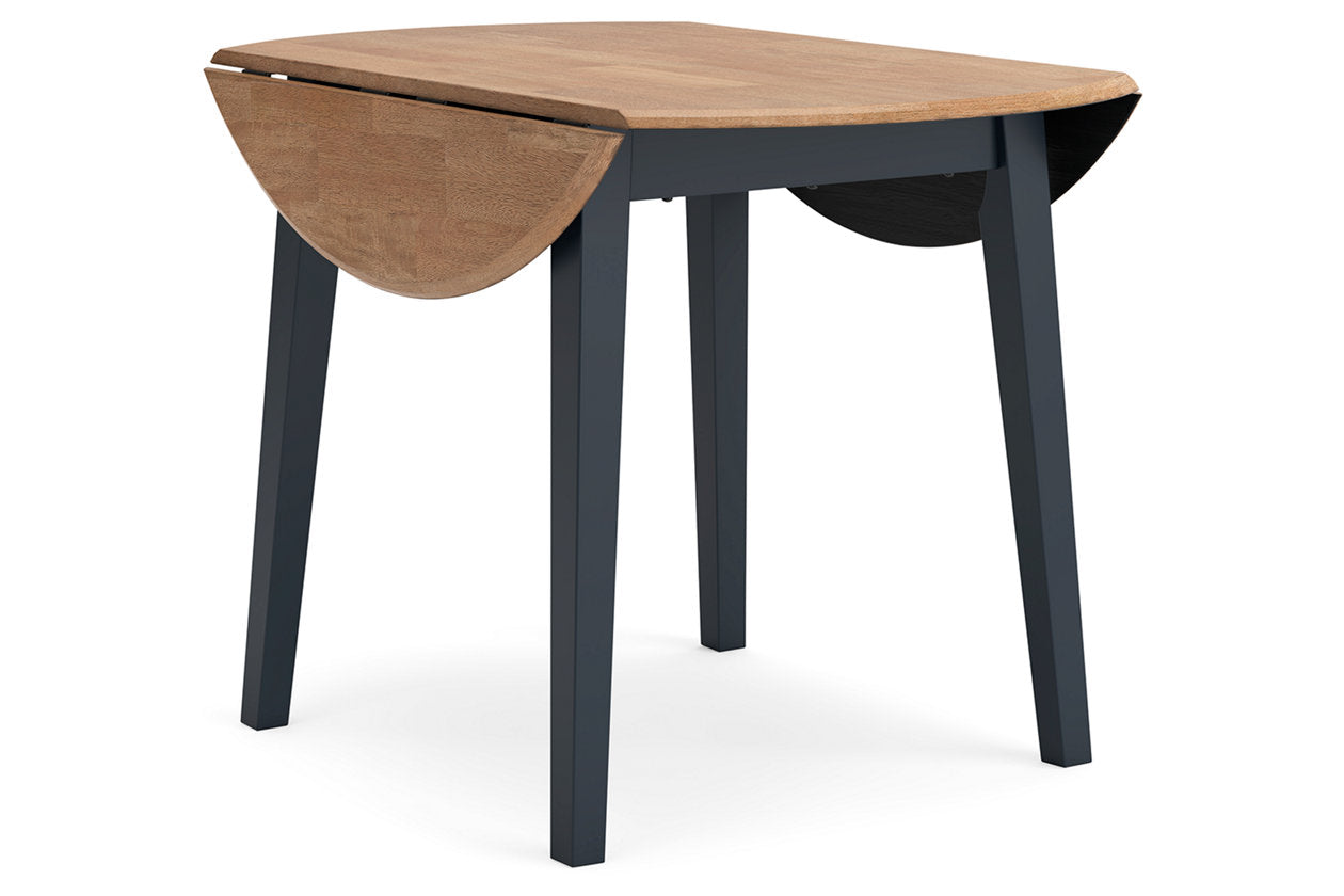 Gesthaven Dining Table and 2 Chairs - Ashley - Luna Furniture
