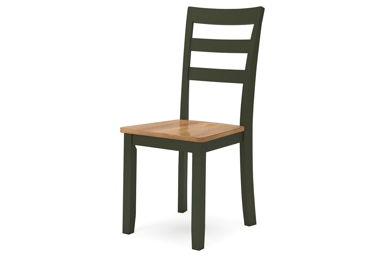 Gesthaven Dining Table and 2 Chairs - Ashley - Luna Furniture
