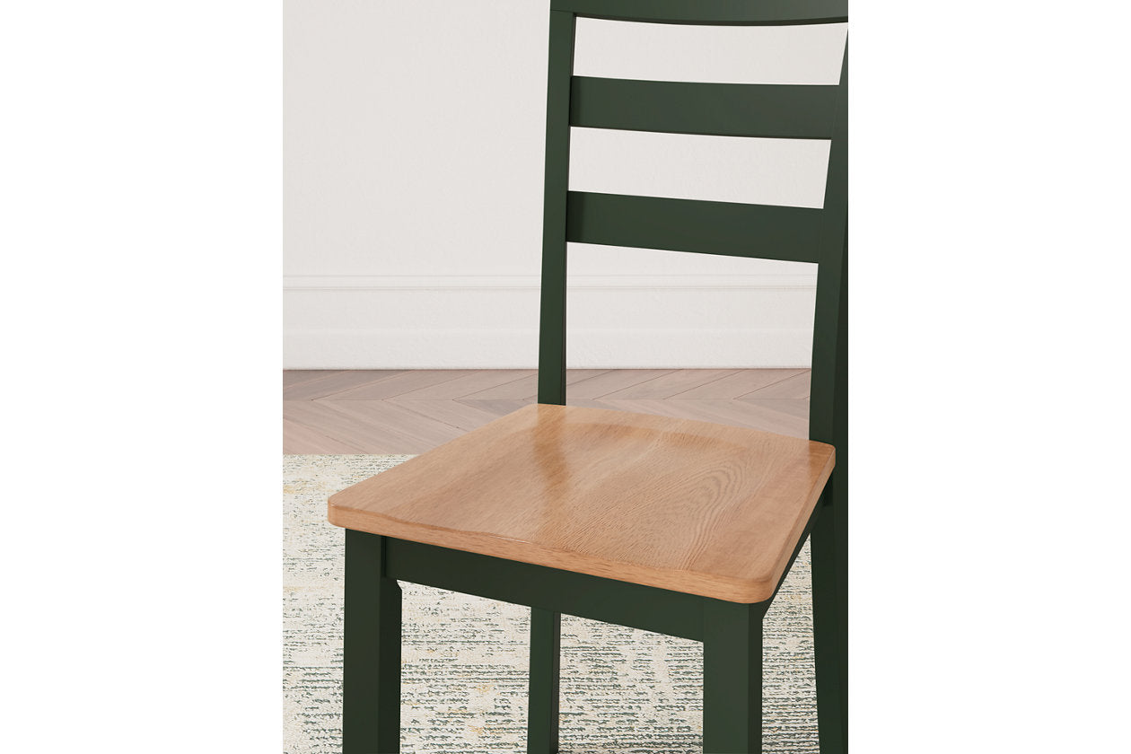 Gesthaven Dining Table and 2 Chairs - Ashley - Luna Furniture
