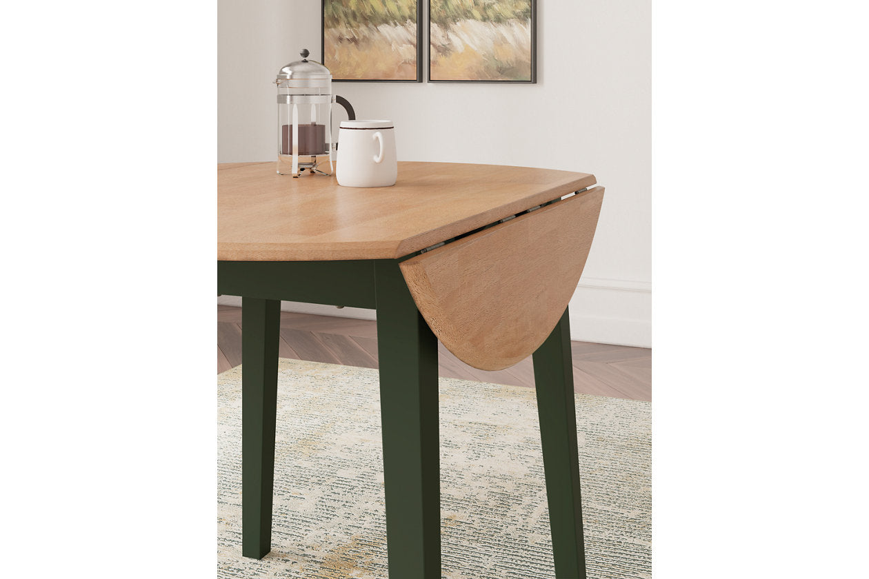 Gesthaven Dining Table and 2 Chairs - Ashley - Luna Furniture