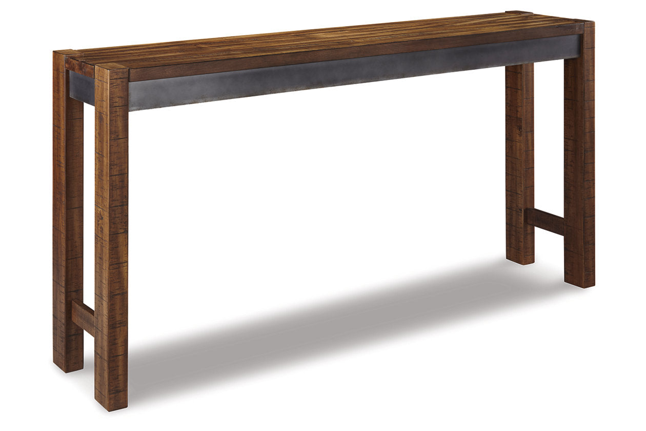 Torjin Brown/Gray Counter Height Dining Table and 2 Barstools - Ashley - Luna Furniture