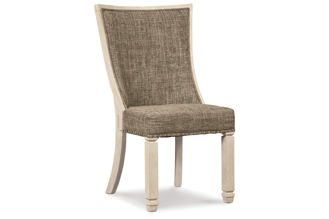 Bolanburg Antique White Dining Table, 6 Chairs and Bench from Ashley - Luna Furniture