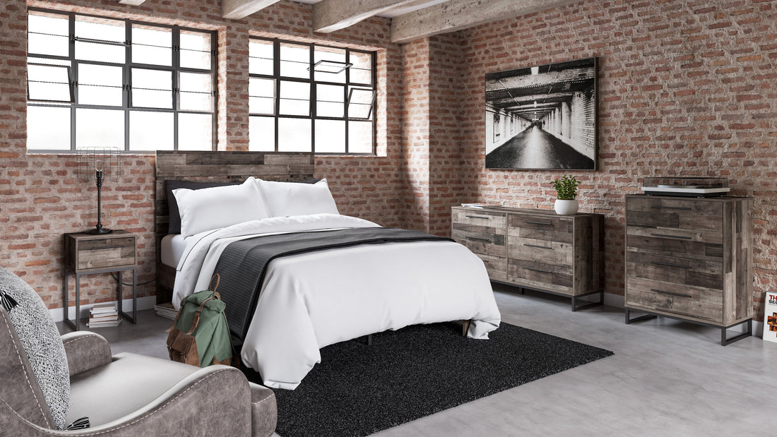 Neilsville Multi Gray Platform Youth Bedroom Set from Ashley - Luna Furniture