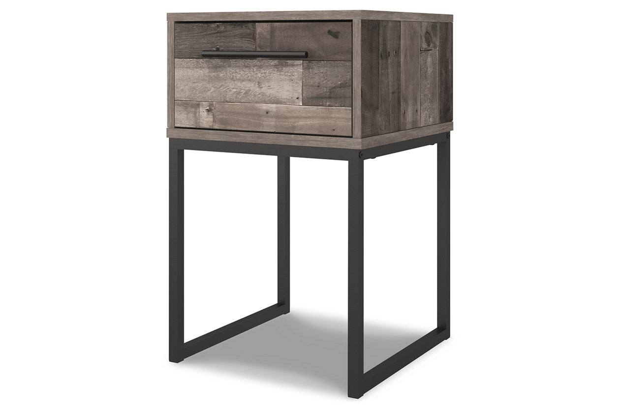 Neilsville Multi Gray Platform Bedroom Set from Ashley - Luna Furniture
