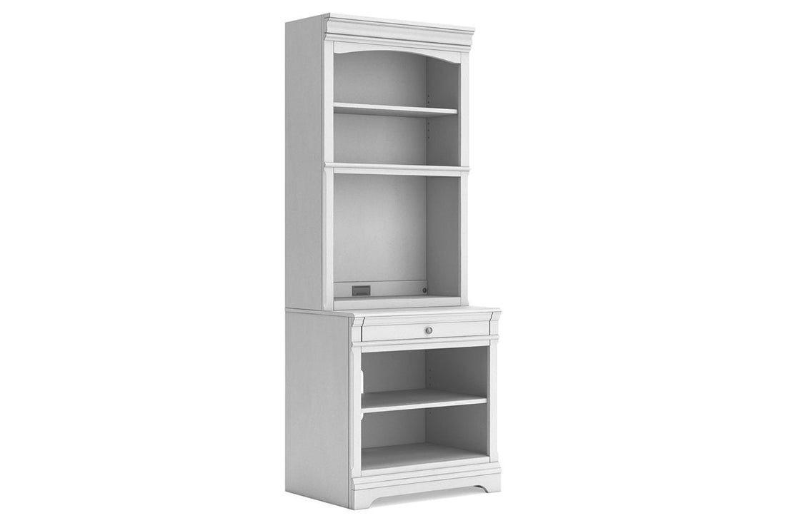 Kanwyn Whitewash Bookcase - Ashley - Luna Furniture