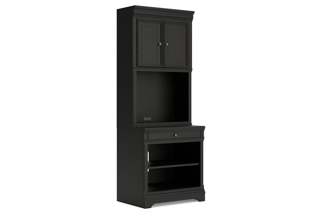 Beckincreek Black Bookcase from Ashley - Luna Furniture