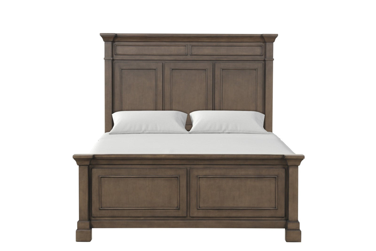 Huddersfield Dark Walnut Transitional Bedroom Set