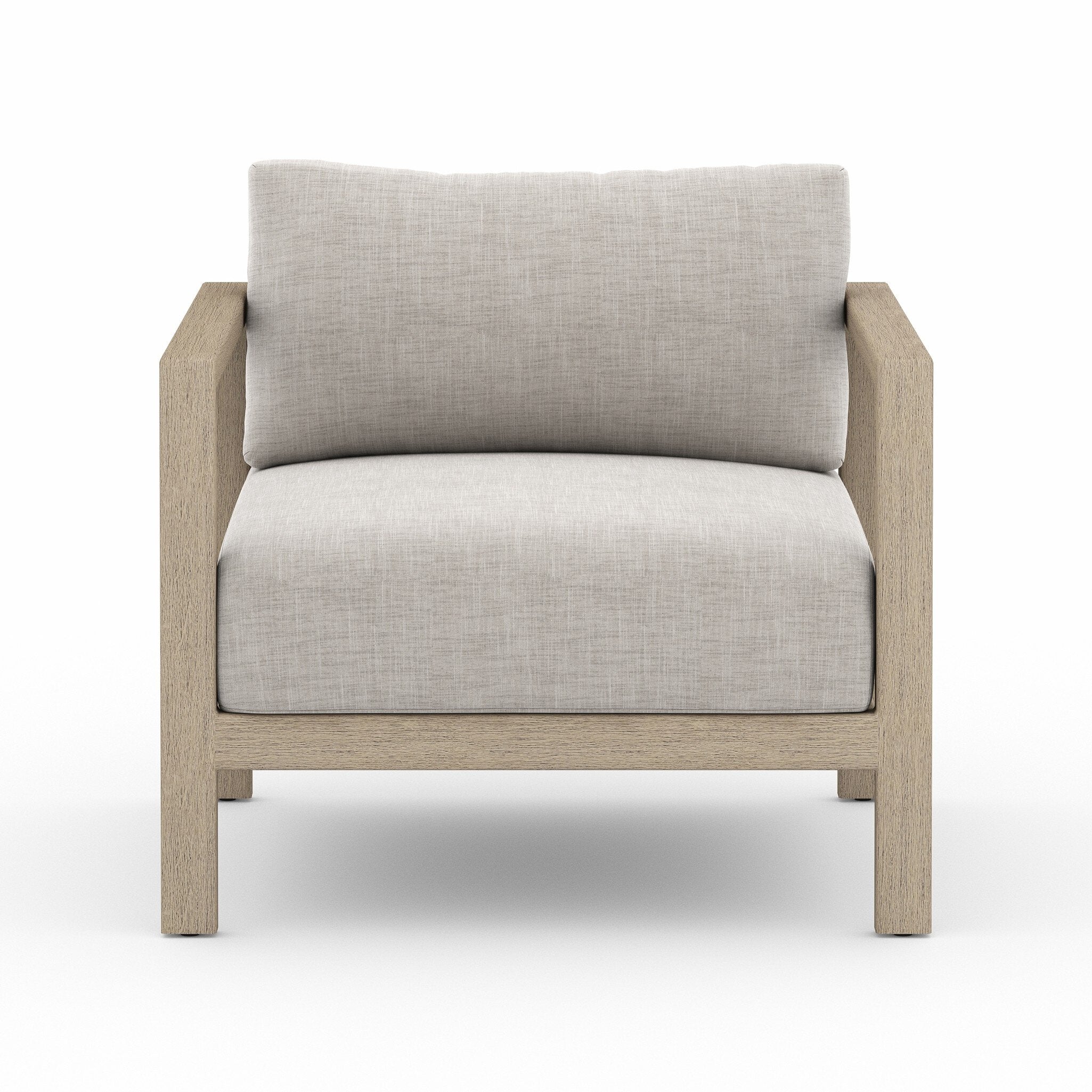 Sonoma Outdoor Chair, Washed Brown in Venao Grey