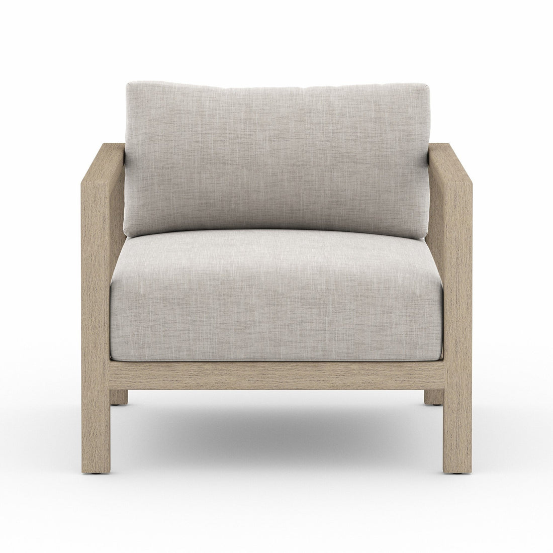Sonoma Outdoor Chair, Washed Brown in Venao Grey