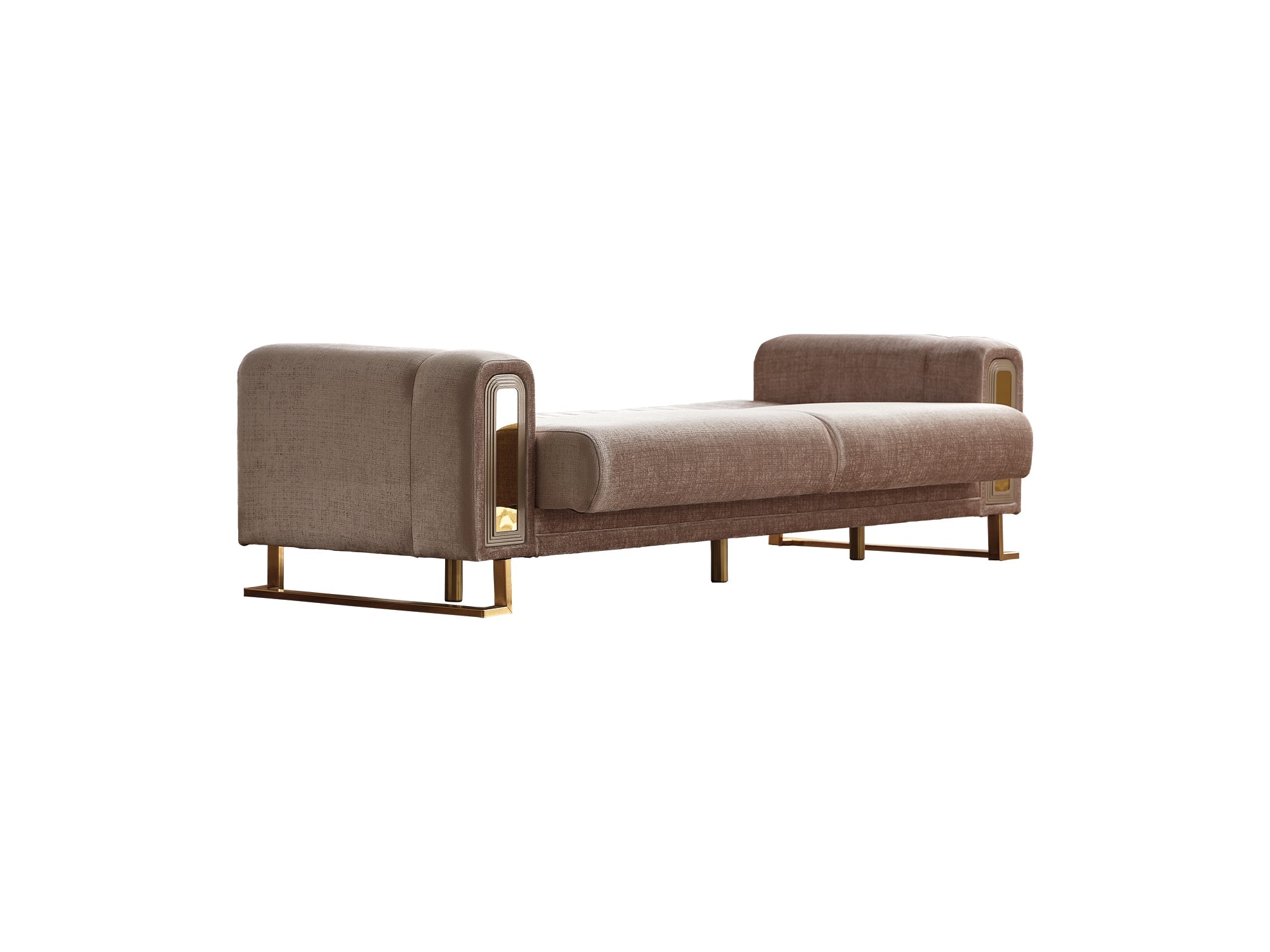Lotus Convertible Sofa in Cream