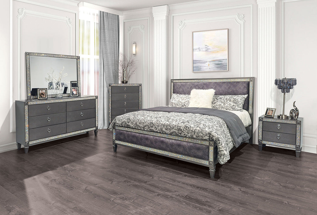 Lyanne Gray Glam Youth Bedroom Set