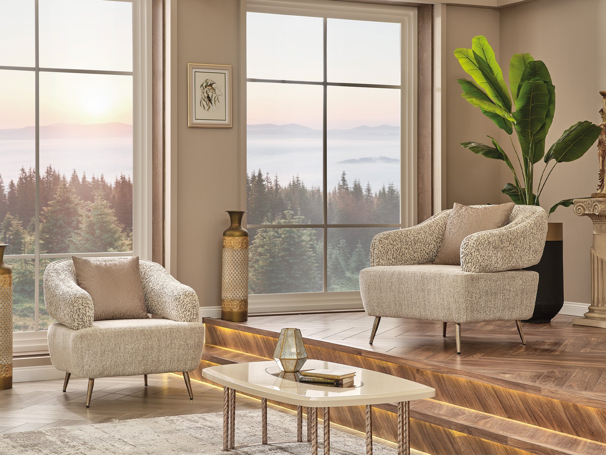 Nova Chair in Cream