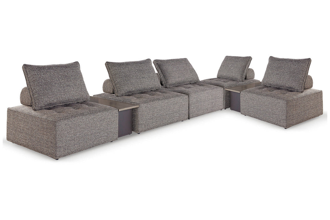 Bree Zee Brown 7-Piece Outdoor Modular Seating - Ashley - Luna Furniture