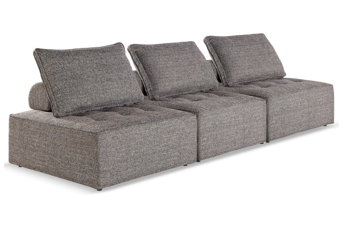 Bree Zee Brown 3-Piece Outdoor Modular Seating - Ashley - Luna Furniture
