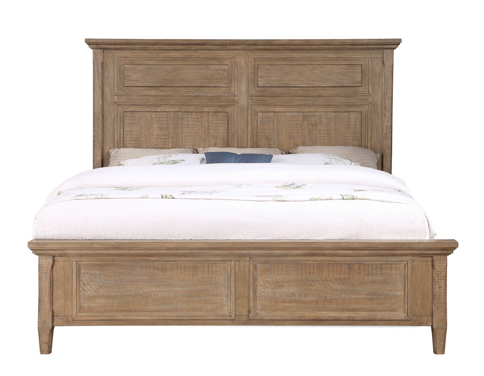 Riverdale Driftwood Panel Bedroom Set