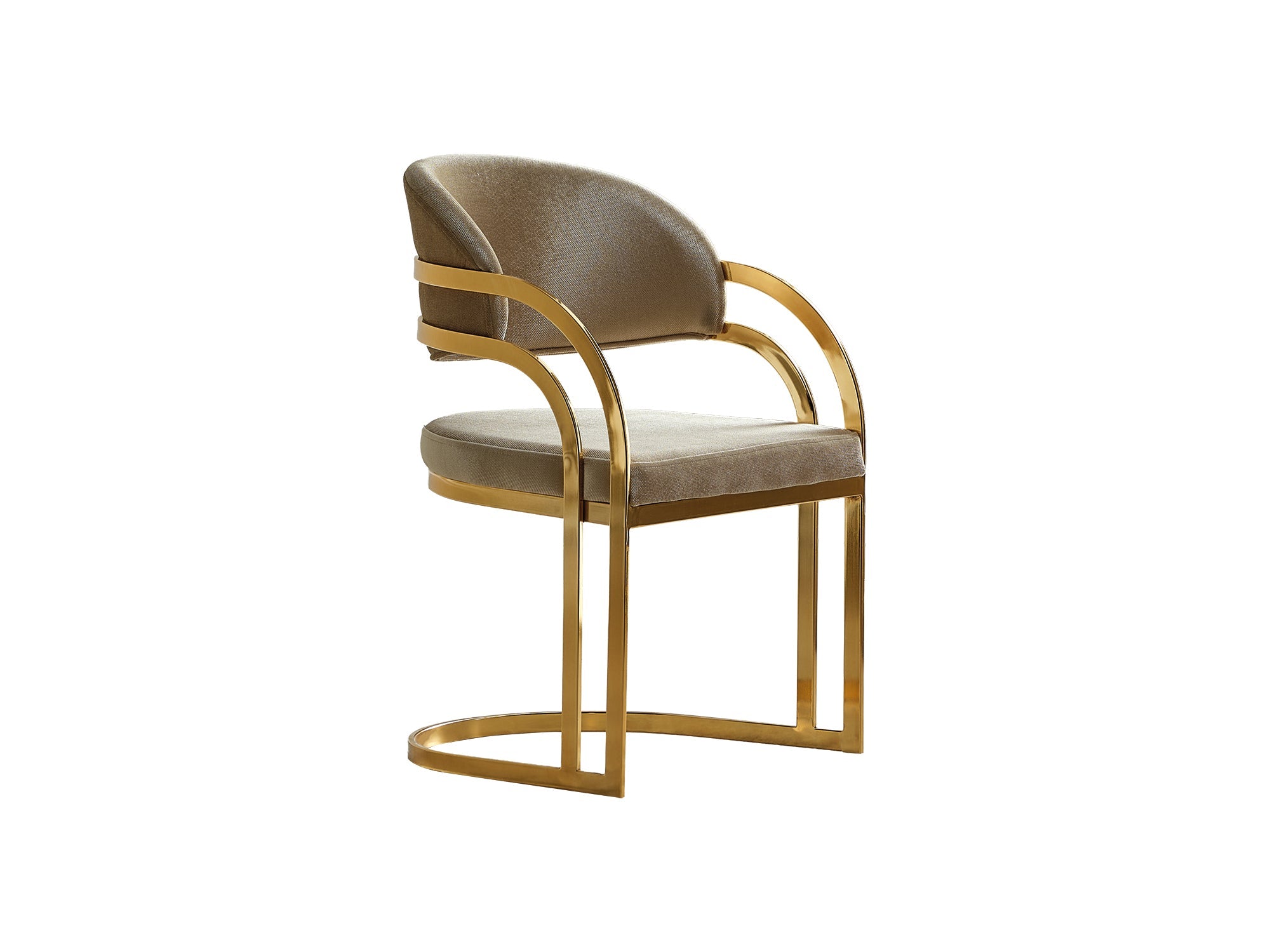 Romans Dining Chair in Beige