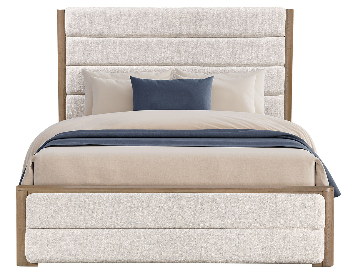 Theo Brown King Upholstered Bed