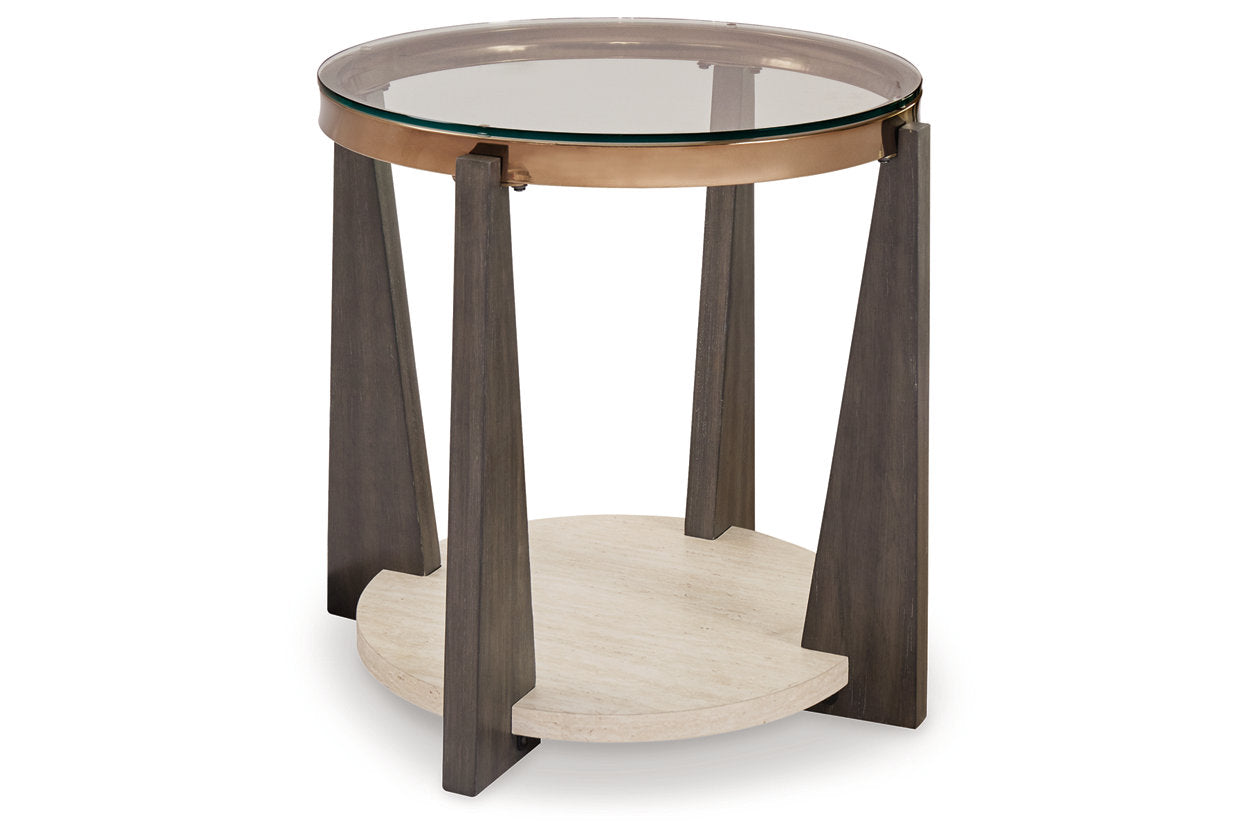 Frazwa Multi Coffee Table and 2 End Tables - Ashley - Luna Furniture