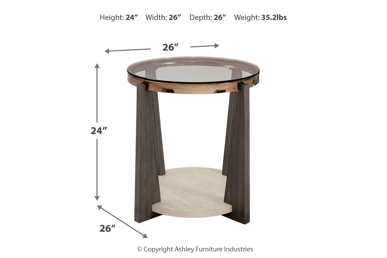 Frazwa Multi Coffee Table and 2 End Tables - Ashley - Luna Furniture