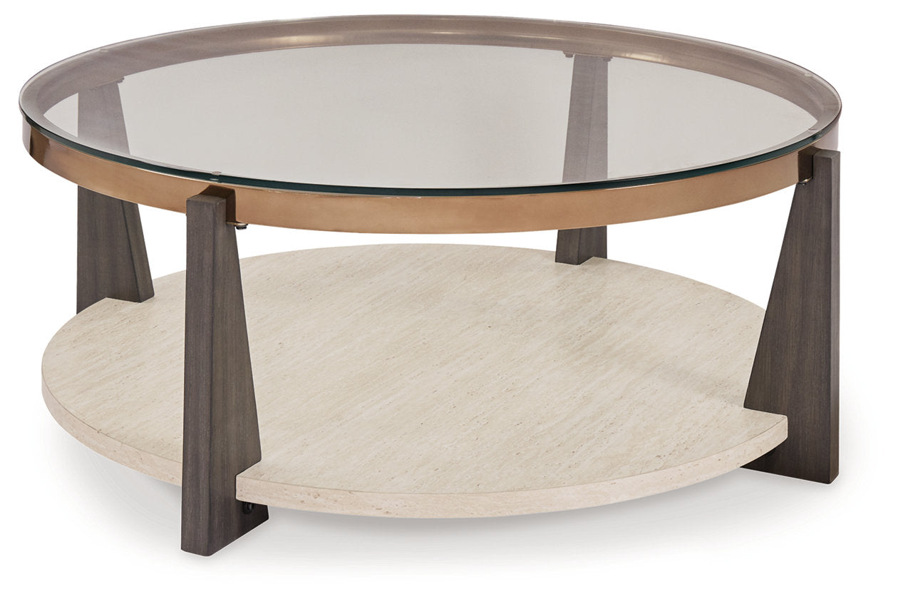 Frazwa Multi Coffee Table and 2 End Tables - Ashley - Luna Furniture