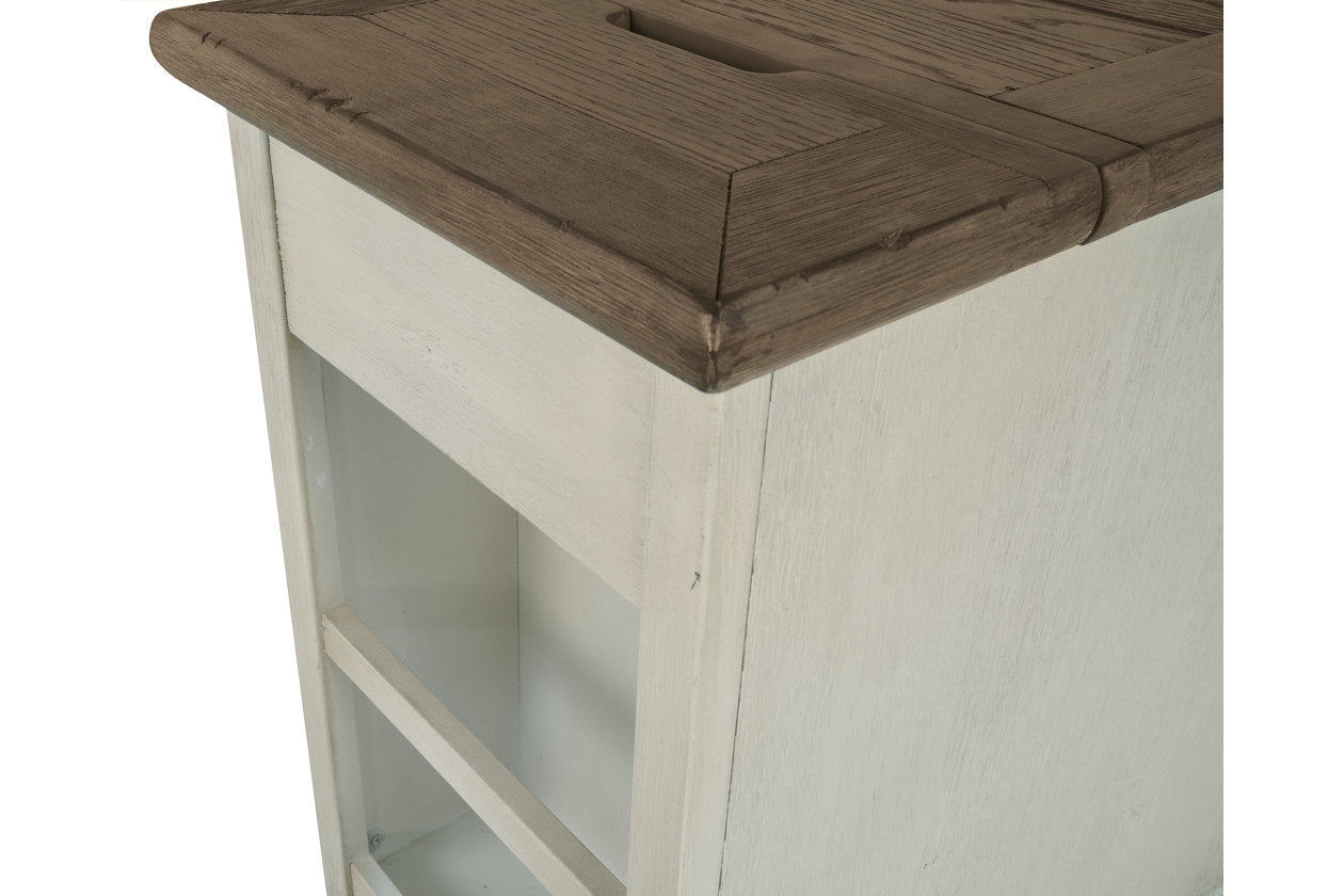 Bolanburg Two-tone Coffee Table and 2 Chairside End Tables - Ashley - Luna Furniture