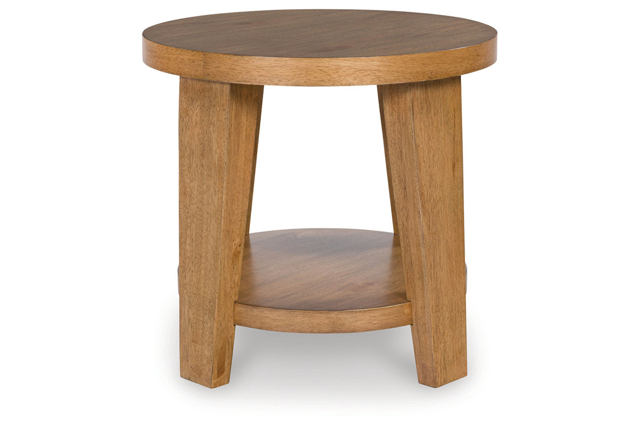 Kristiland Coffee Table and 2 End Tables - Ashley - Luna Furniture