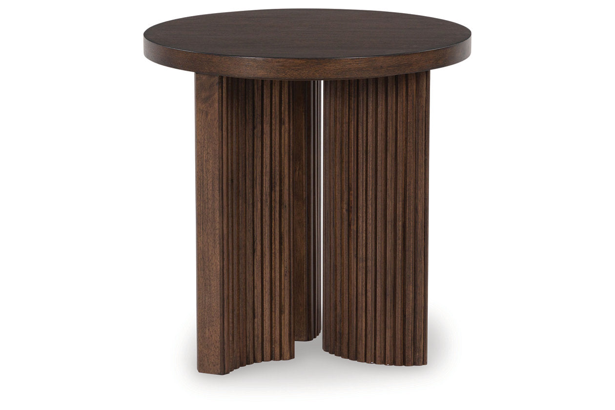 Korestone Coffee Table and 2 End Tables - Ashley - Luna Furniture