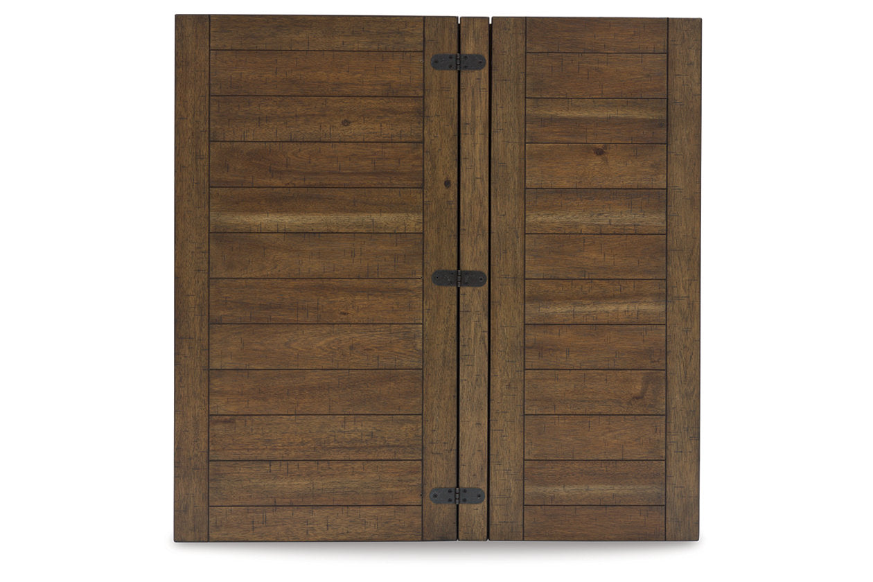 Moriville Grayish Brown Lift-top Coffee Table and 2 End Tables - Ashley - Luna Furniture