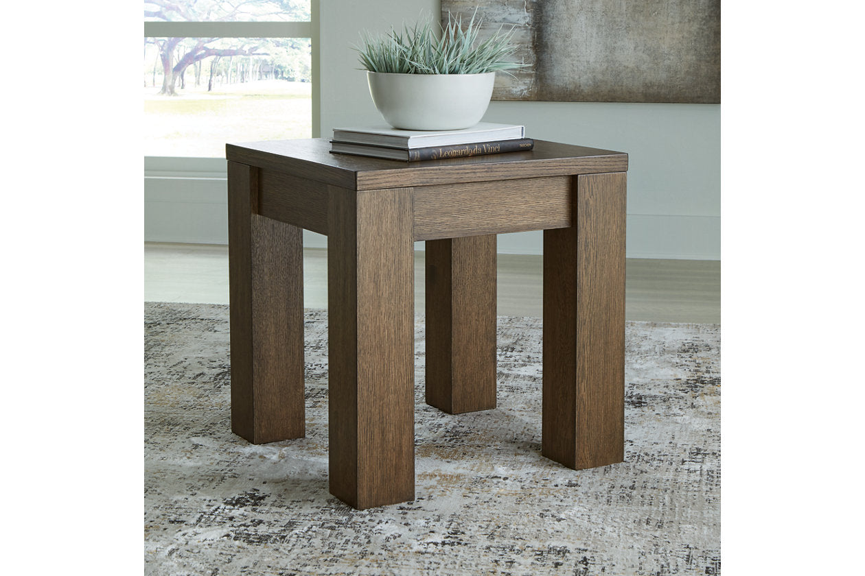 Rosswain Warm Brown Lift-top Coffee Table and 2 End Tables - Ashley - Luna Furniture