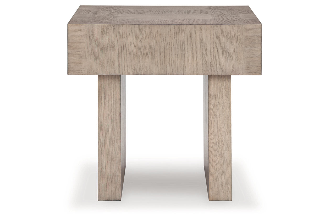 Jorlaina Light Grayish Brown Coffee Table and 2 End Tables - Ashley - Luna Furniture