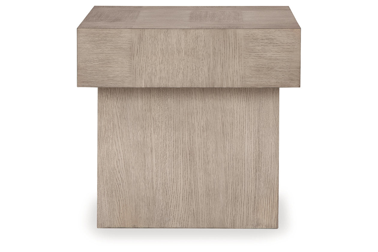 Jorlaina Light Grayish Brown Coffee Table and 2 End Tables - Ashley - Luna Furniture