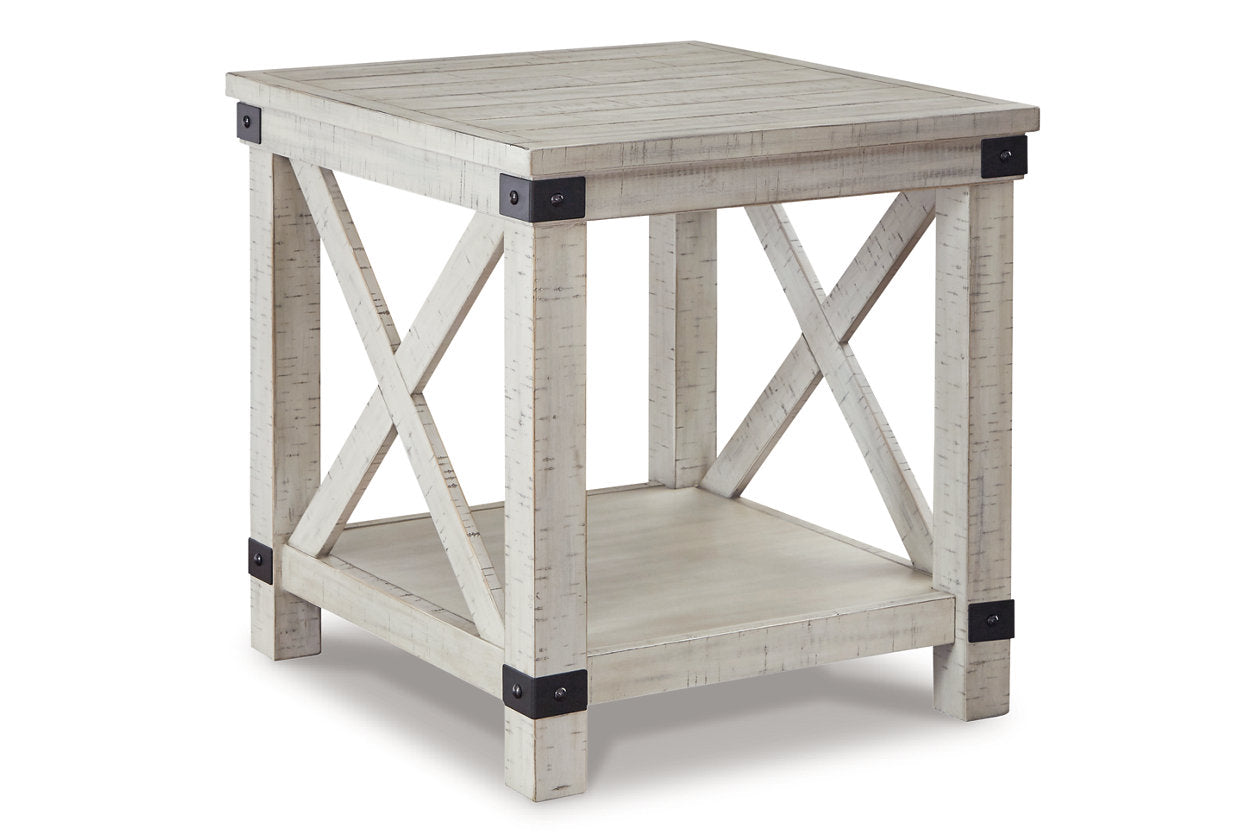 Carynhurst Whitewash Coffee Table and 2 End Tables - Ashley - Luna Furniture