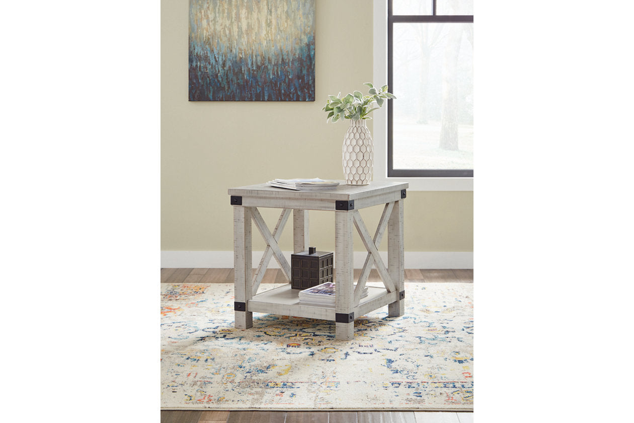 Carynhurst Whitewash Coffee Table and 2 End Tables - Ashley - Luna Furniture