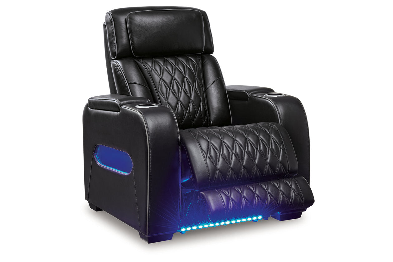 Boyington Power Reclining Sofa, Loveseat and Recliner - Ashley - Luna Furniture