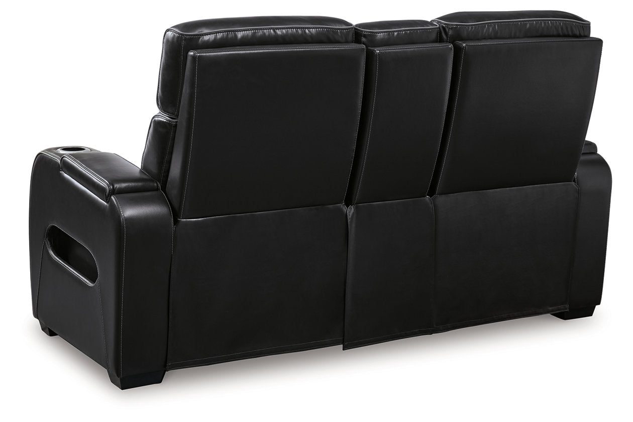 Boyington Power Reclining Sofa, Loveseat and Recliner - Ashley - Luna Furniture