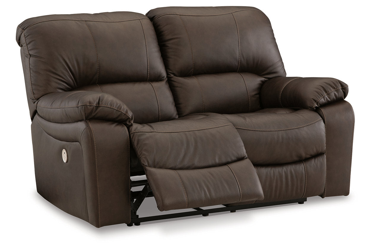 Leesworth Power Reclining Sofa, Loveseat and Recliner - Ashley - Luna Furniture