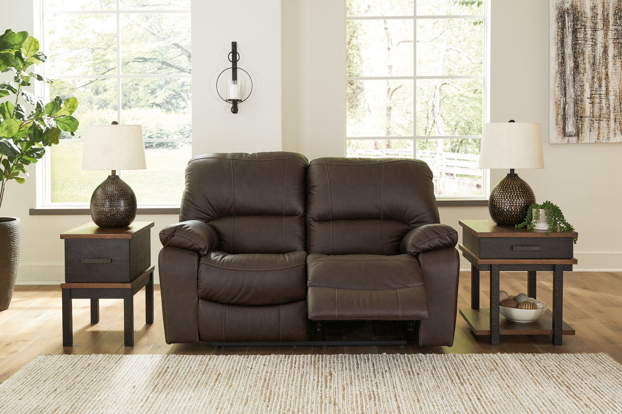 Leesworth Power Reclining Sofa, Loveseat and Recliner - Ashley - Luna Furniture