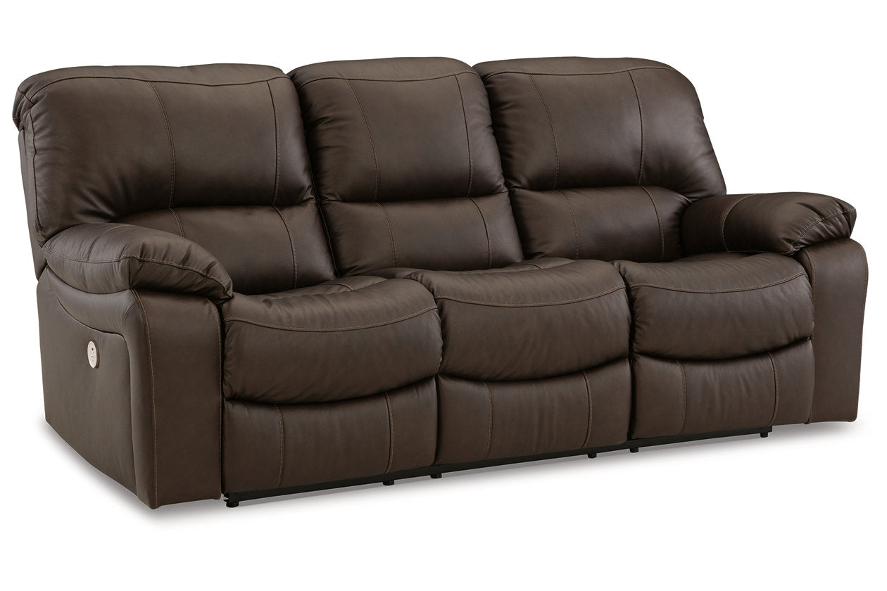 Leesworth Power Reclining Sofa, Loveseat and Recliner - Ashley - Luna Furniture