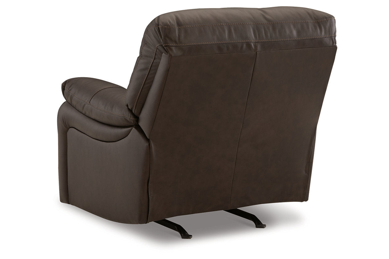 Leesworth Power Reclining Sofa, Loveseat and Recliner - Ashley - Luna Furniture