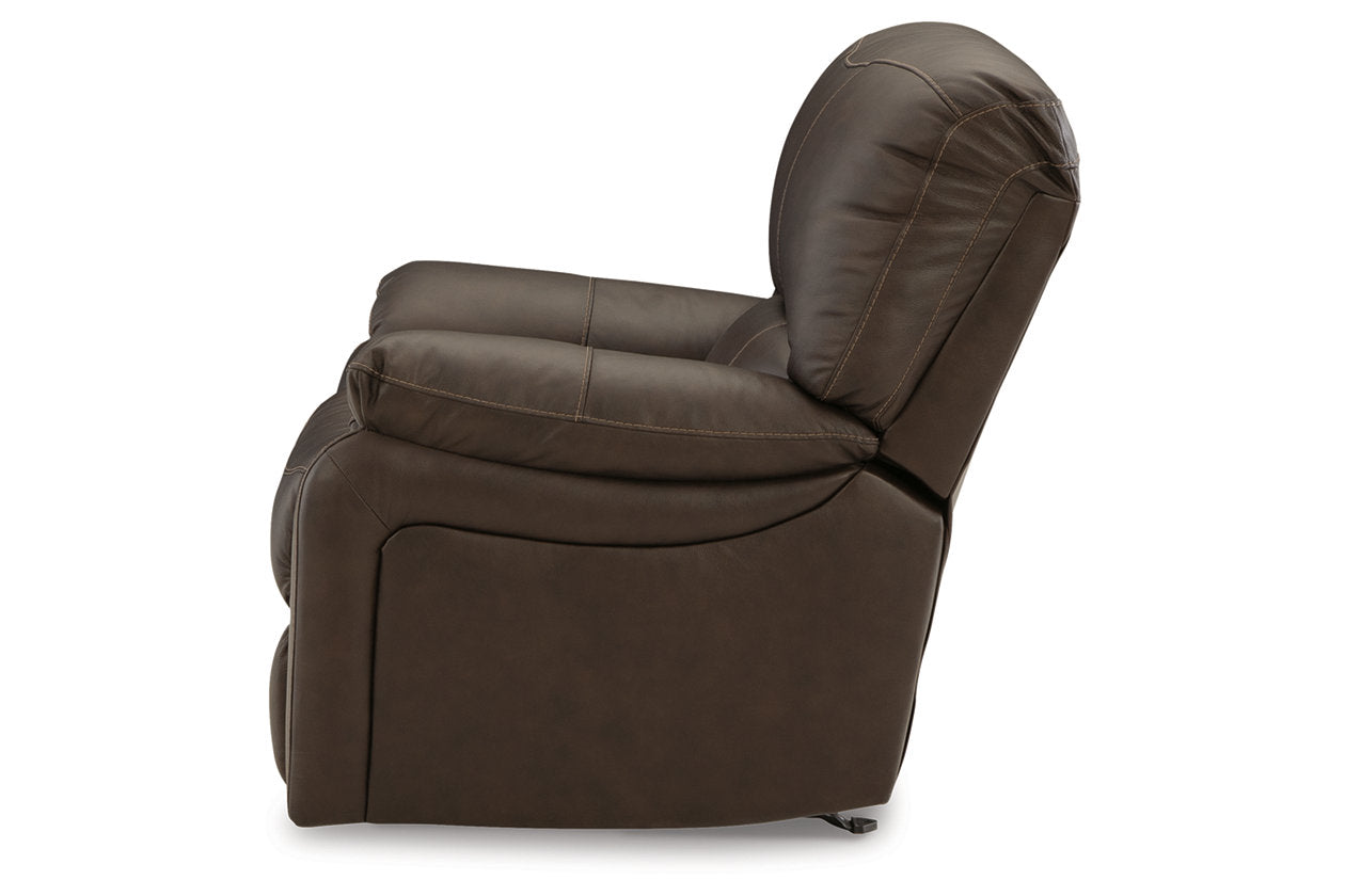 Leesworth Power Reclining Sofa, Loveseat and Recliner - Ashley - Luna Furniture