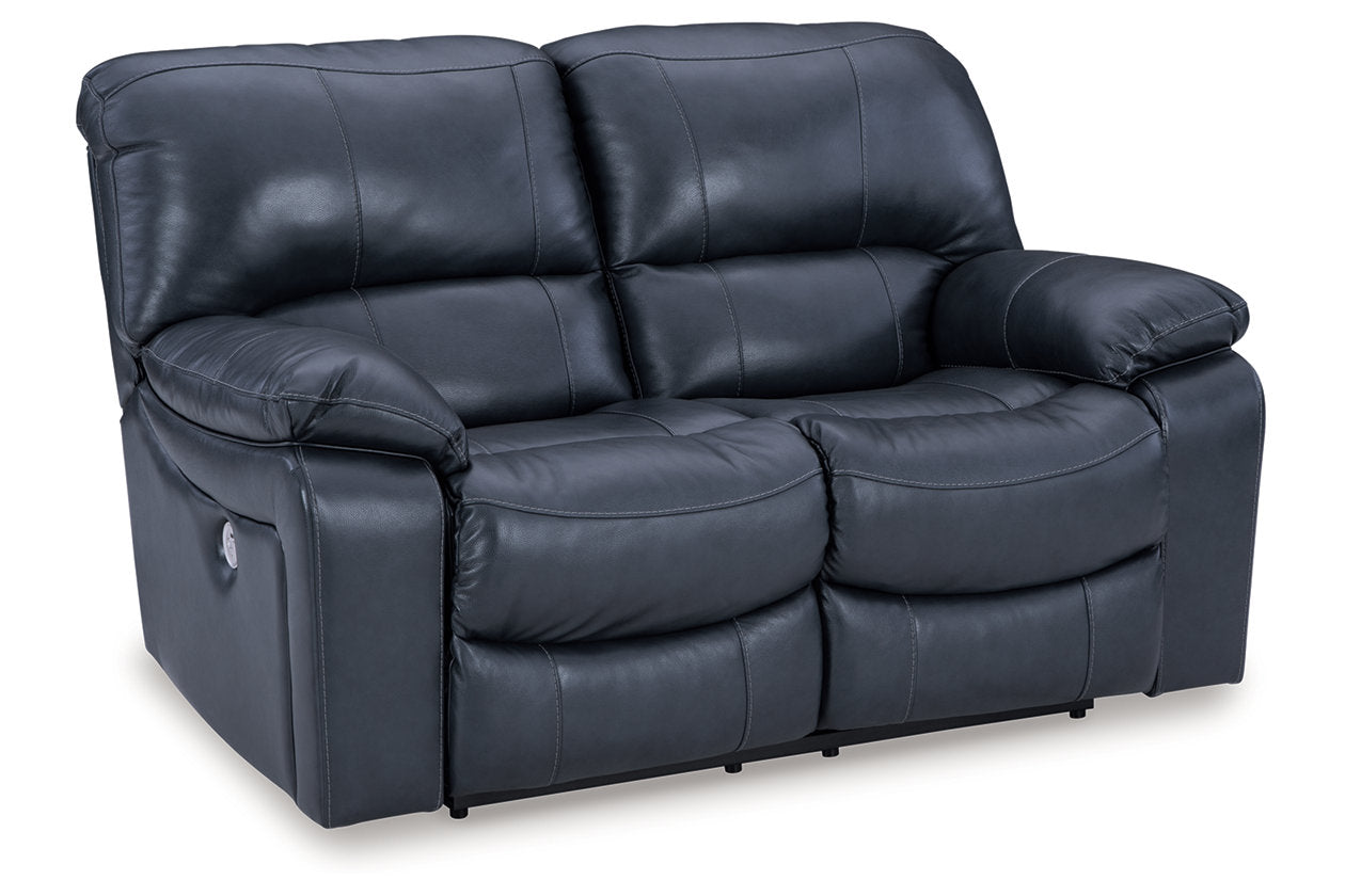 Leesworth Power Reclining Sofa, Loveseat and Recliner - Ashley - Luna Furniture