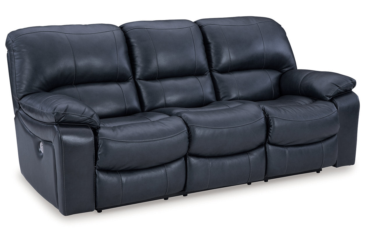 Leesworth Power Reclining Sofa, Loveseat and Recliner - Ashley - Luna Furniture