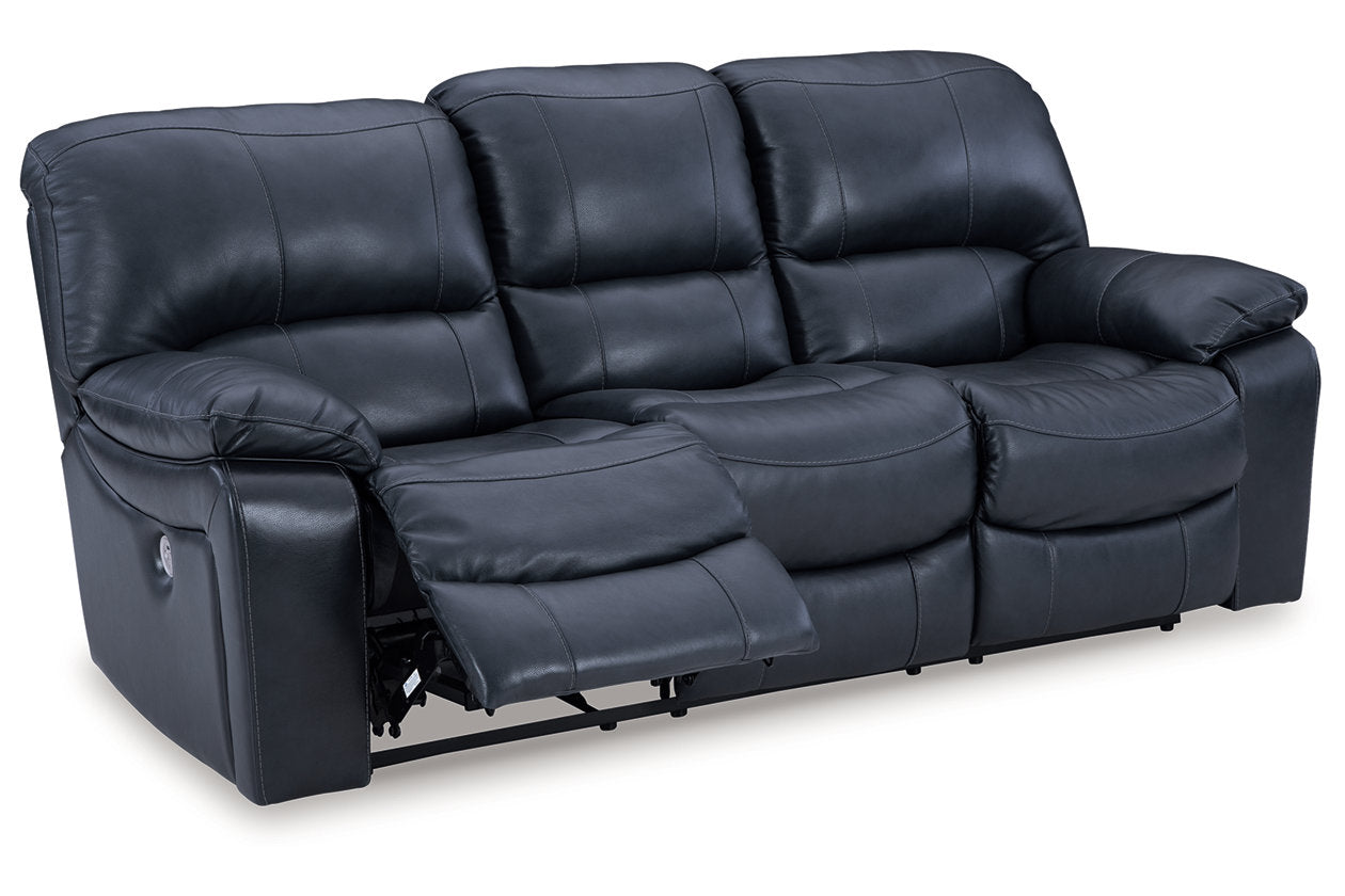 Leesworth Power Reclining Sofa, Loveseat and Recliner - Ashley - Luna Furniture