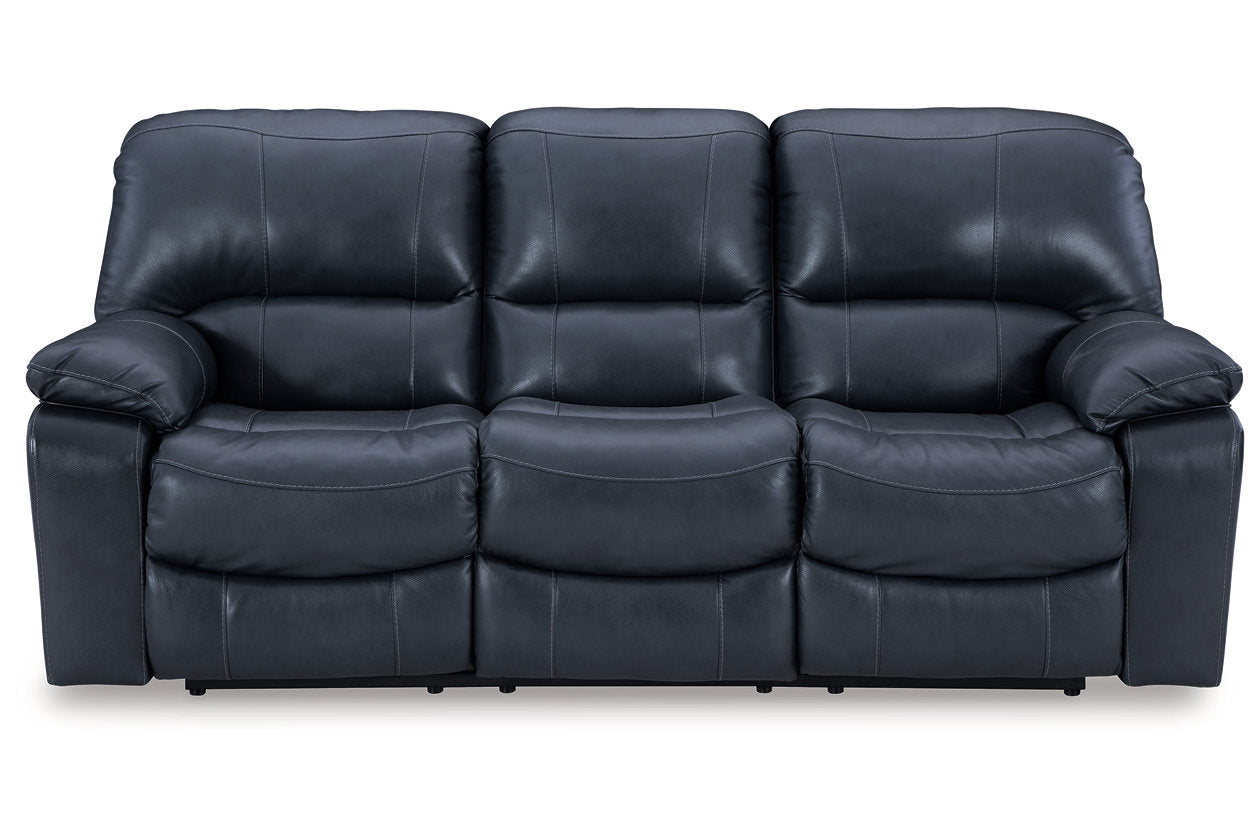 Leesworth Power Reclining Sofa, Loveseat and Recliner - Ashley - Luna Furniture