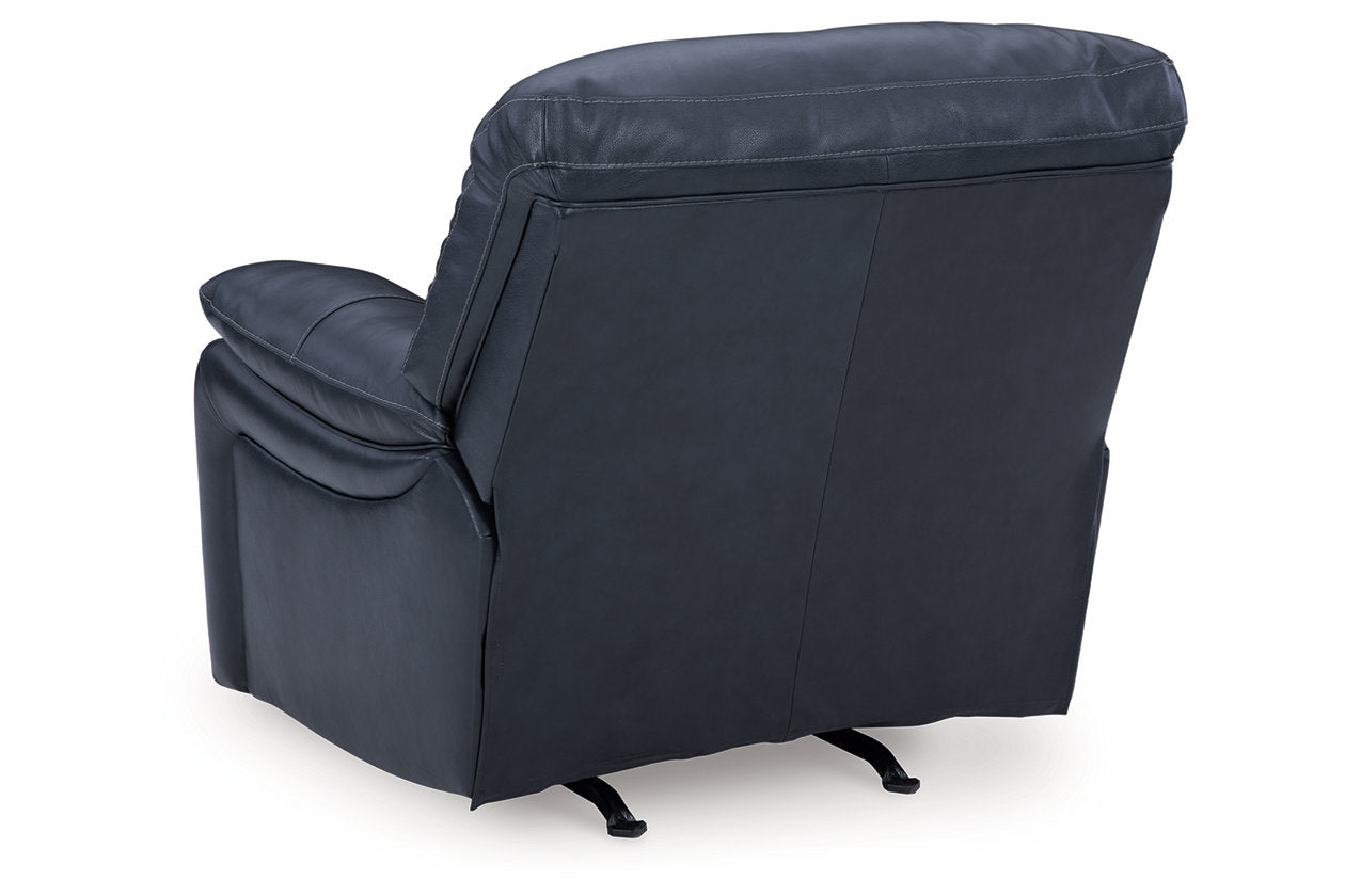 Leesworth Power Reclining Sofa, Loveseat and Recliner - Ashley - Luna Furniture