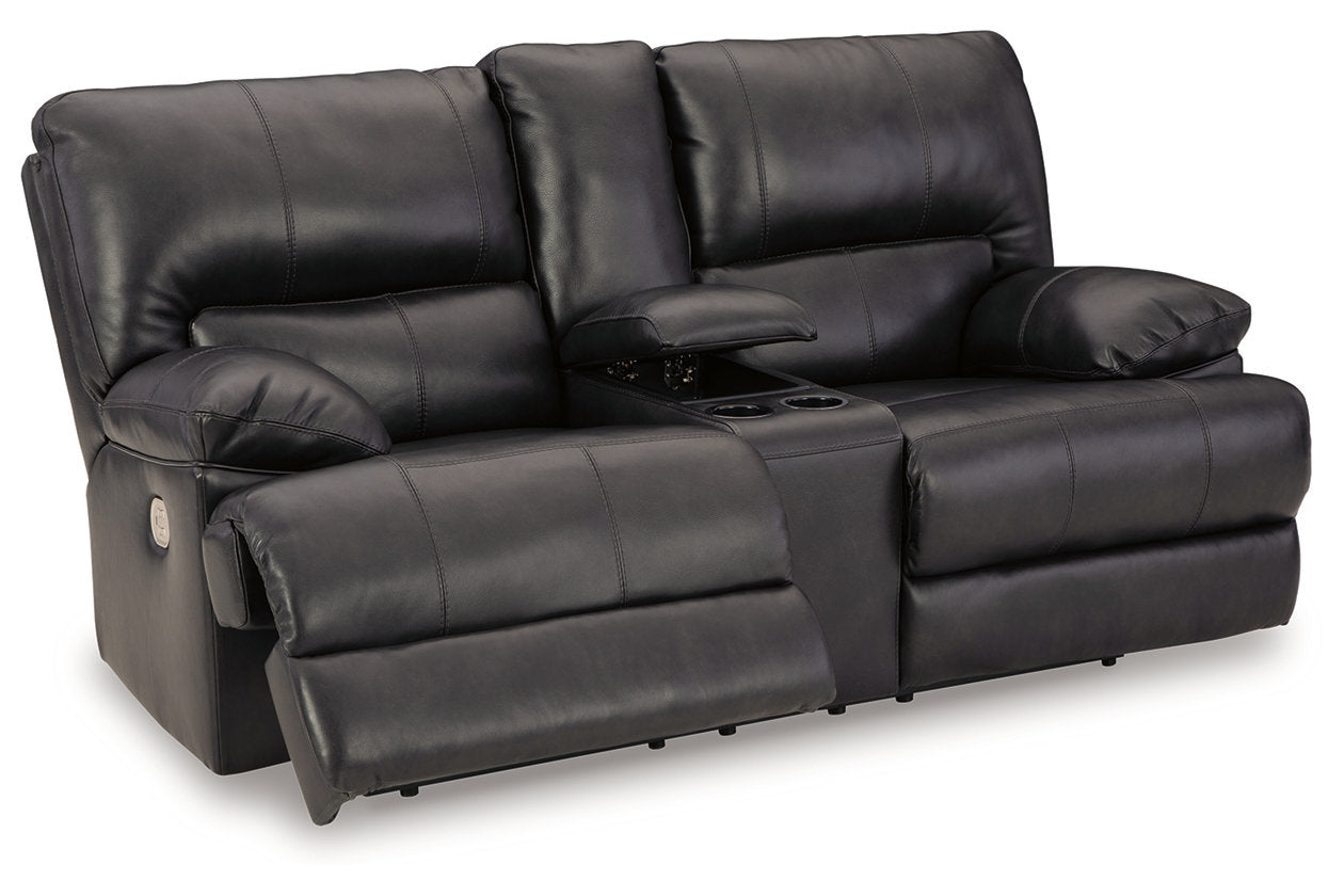 Mountainous Power Reclining Sofa, Loveseat and Recliner - Ashley - Luna Furniture